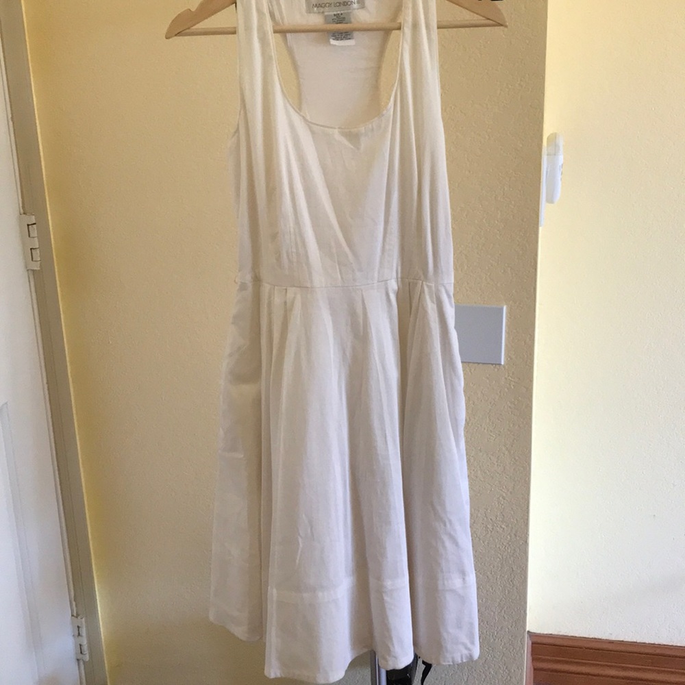 Maggy London Cream Dress